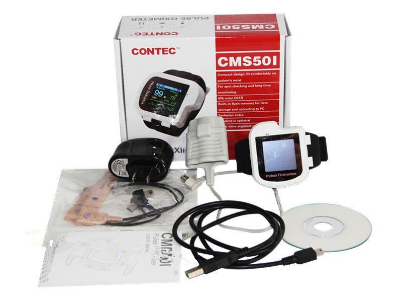 Contec SpO2 Monitor Pulse Oximeter Watch Type