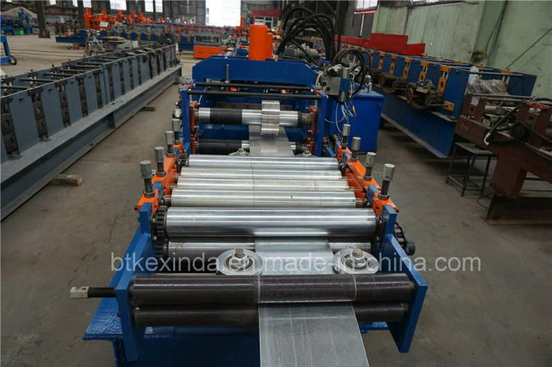 Kxd Automatic Pre-Cutting C Purlin Steel Profile Roll Forming Machine