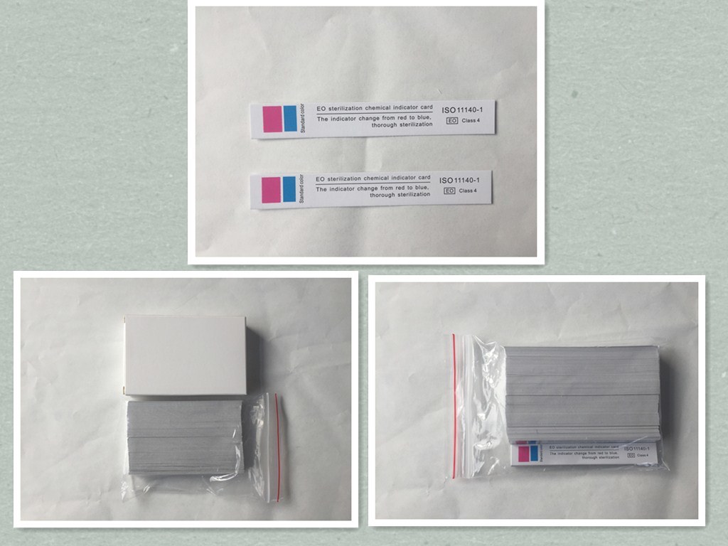 Dental Supplies for Eo Gas Indicator Strips and Cards