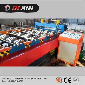 Steel Structure Metal 688 Deck Roll Forming Machine Floor Decking Steel Galvanized Floor Decking Roll Forming Machine