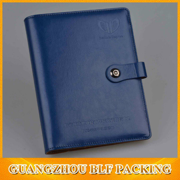 Premium PU Leather Cover Custom Notebook