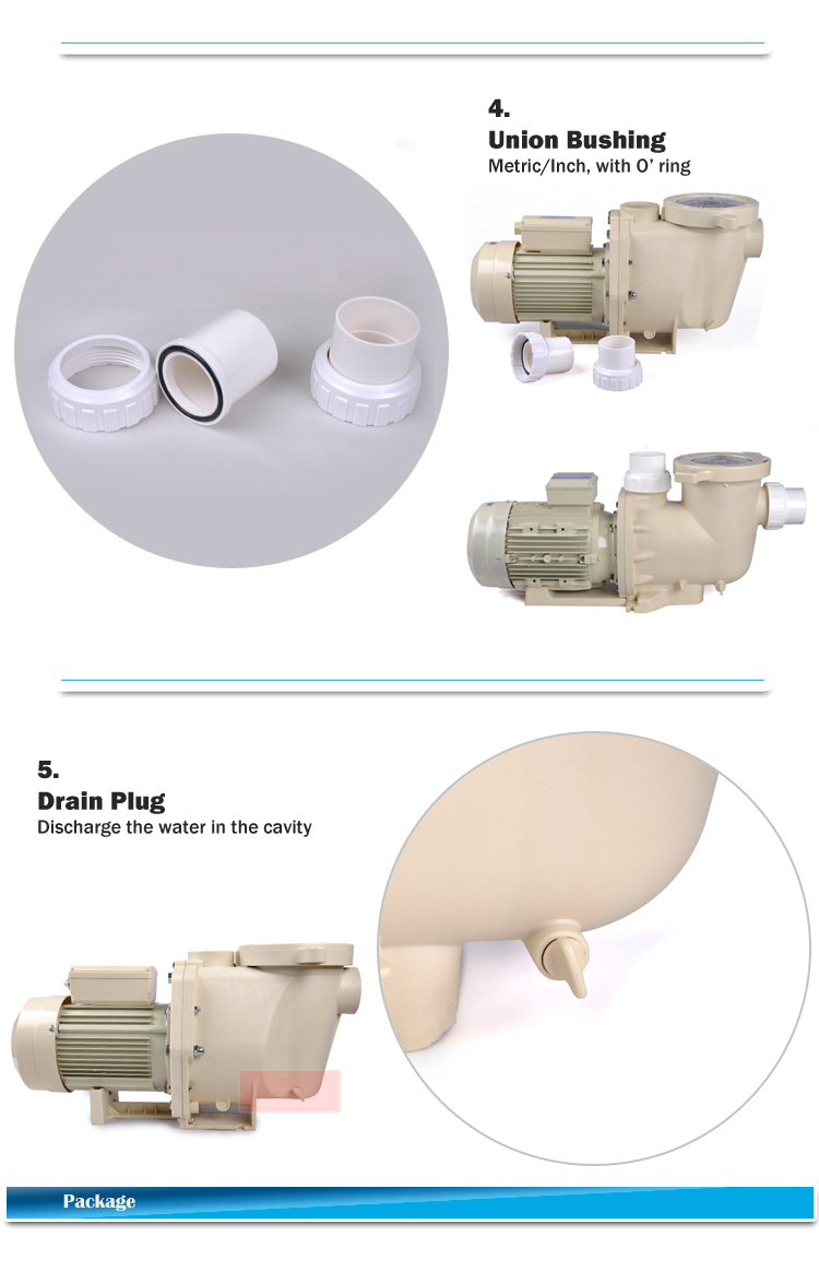 Freesea Fbl-400 3kw 220V White Water Pump Home Sauna Price