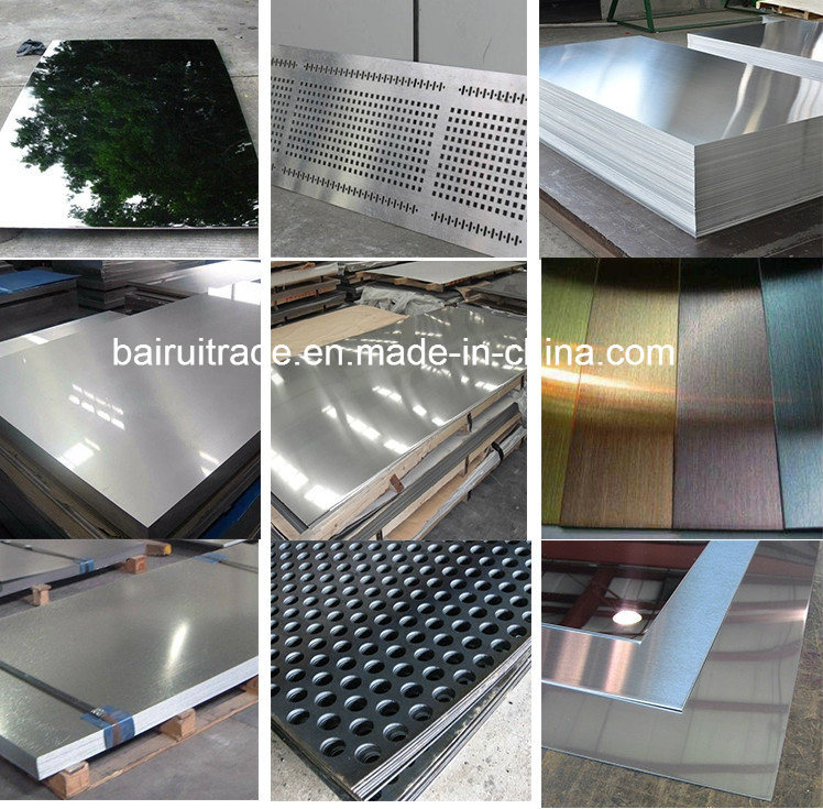 321 316L 304 304L 201 Stainless Steel Plate/Sheet for Export