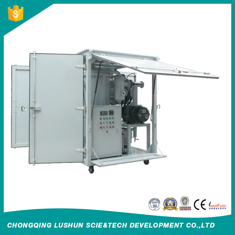 Zja-30 Mobile Outdoor Use Vacuum Transformer Oil Purification Plant