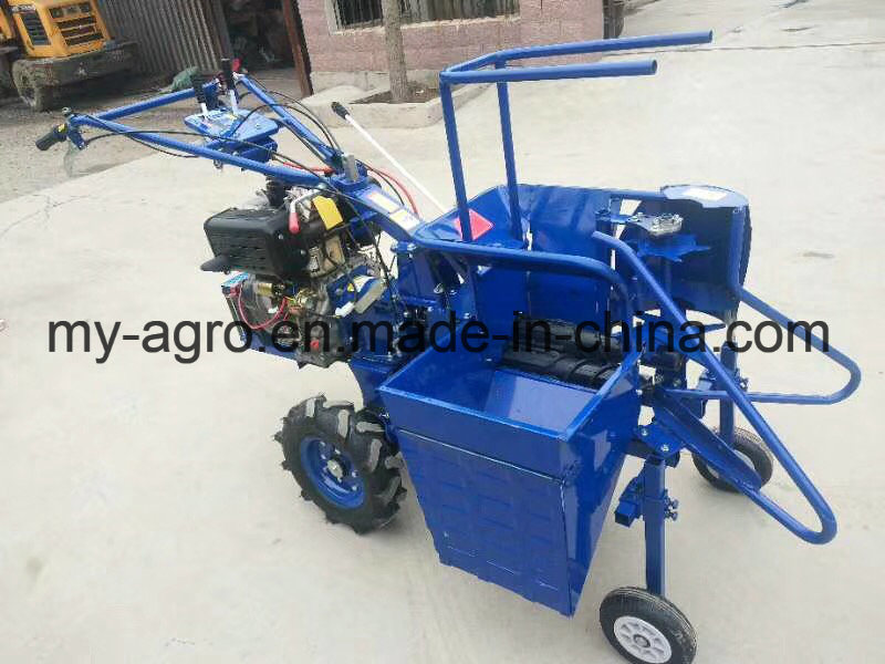 Self Walking One Row Mini Corn Harvester Combine Maize Harvester