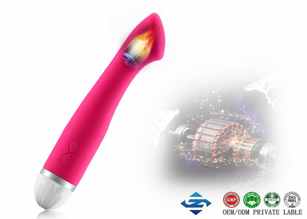 10 Speed Magic Wand Silicone Vibrator Sex Toy for Woman