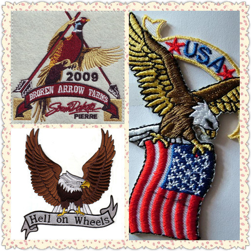 Appeal Accessories Eagle Embroidered Patch (YS-05)