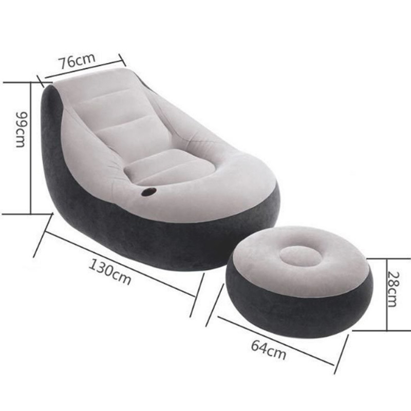 Intex 68564 Inflatable Lounger Air Sofa Chair 99cm*1.30m*76cm