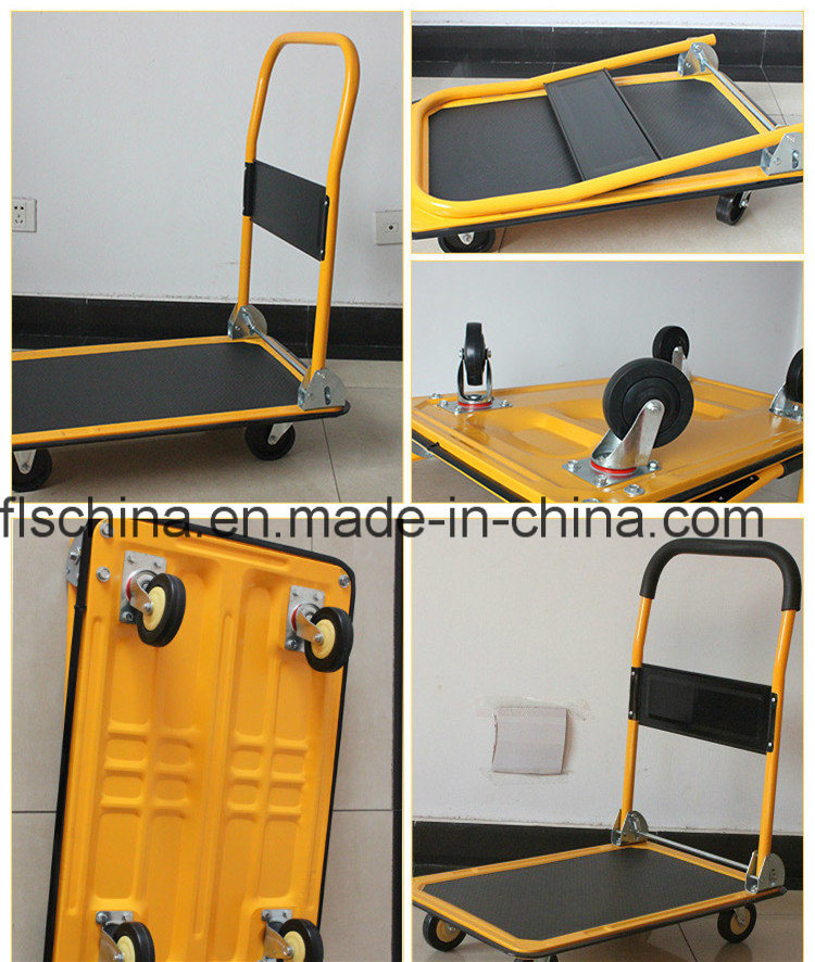 Folding Platform Hand Truck for Warehouse, 300kgs Heavy Duty