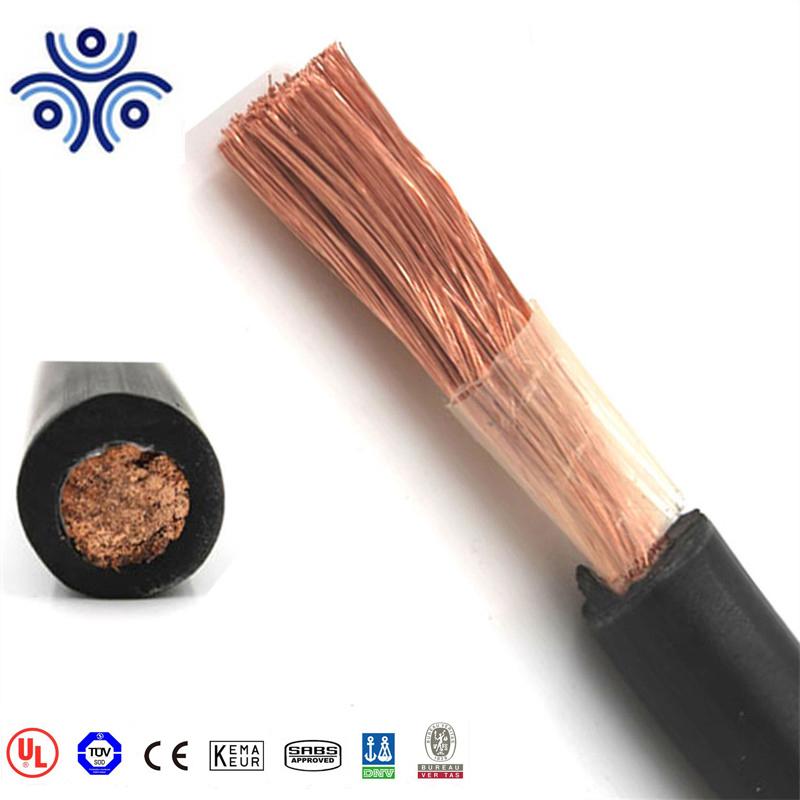 Anti Aging EPDM Sheath Copper Conductor Colored 70mm2 Super Flex Electric Welding Cable