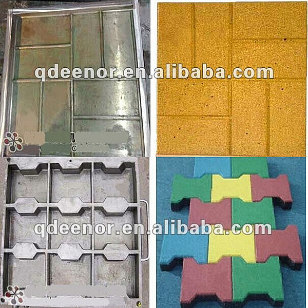 Rubber Tile Making Machine / Floor Tile Making Equipment