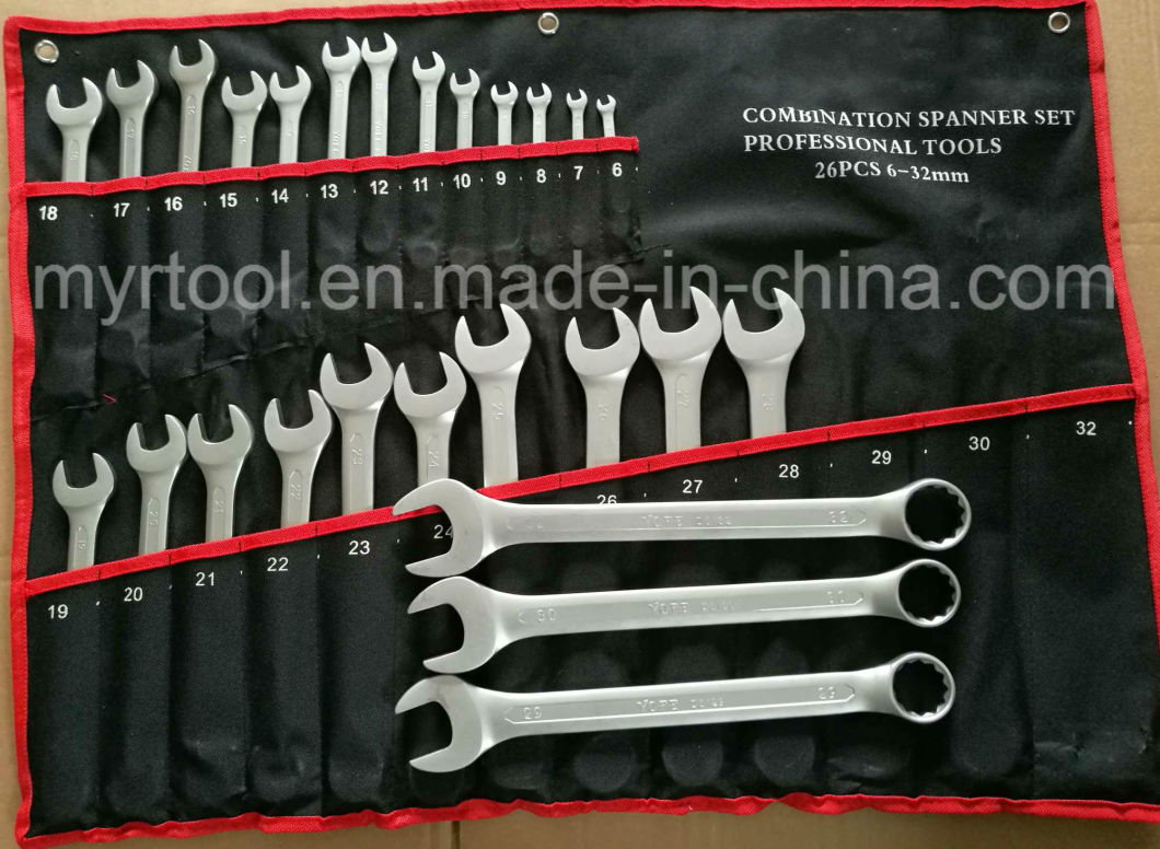 Hot Selling-26PCS Combination Wrench Tool Set (FY1026W)