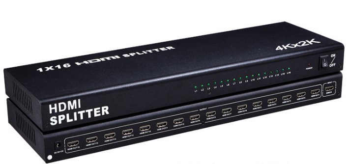 Multi Port HDMI Switch Video HDMI Splitter 3D with Long Cable