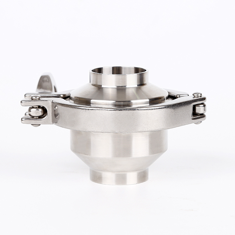 3A/SMS/DIN/ISO Sanitary Stainless Steel Food Grade Welded/Clamped/Threaded SS304 SS316L Non Return Check Valve