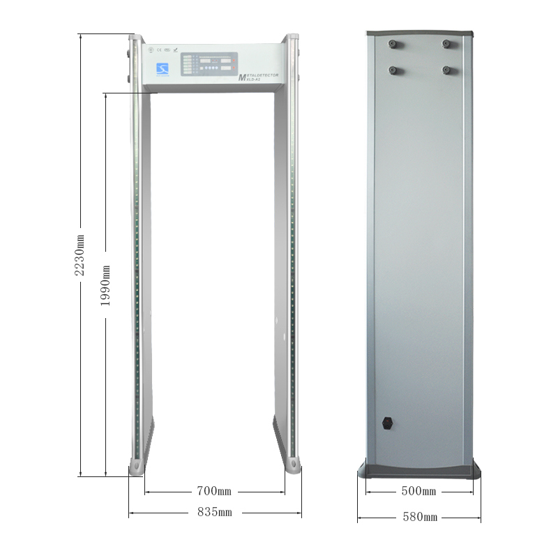 Security Checking Walk Through Body Scanner Metal Detector Door