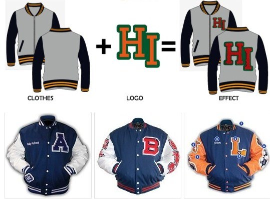 New Product Reasonable Price Stick-on Chenille Letterman Patches