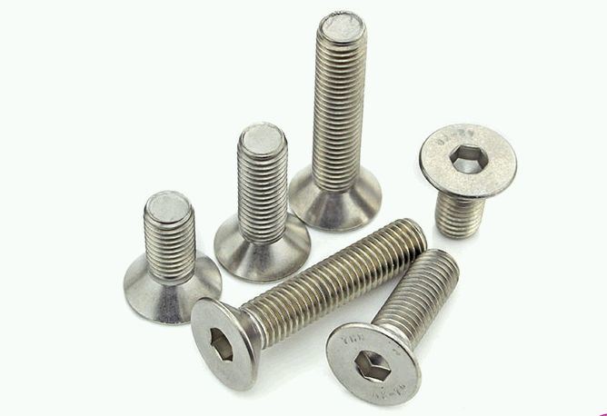 DIN7991 Carbon Steel Hex Socket Counter Sunk Screws