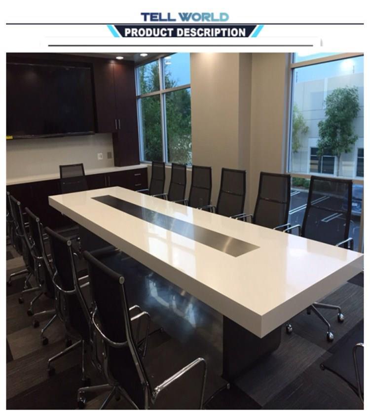 Modern White Design Office Furniture Meeting Table
