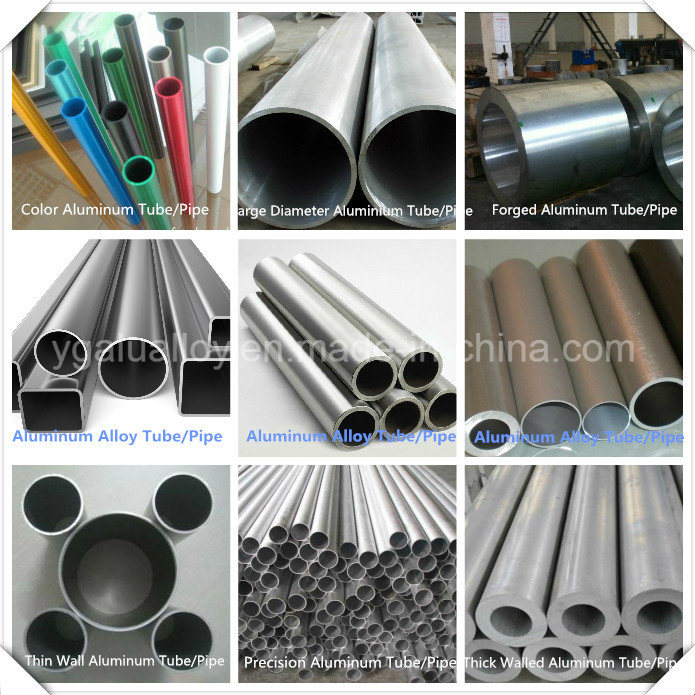 Anodized Extrusion Cold Drawn Forging 2017 Aluminum Alloy Tube