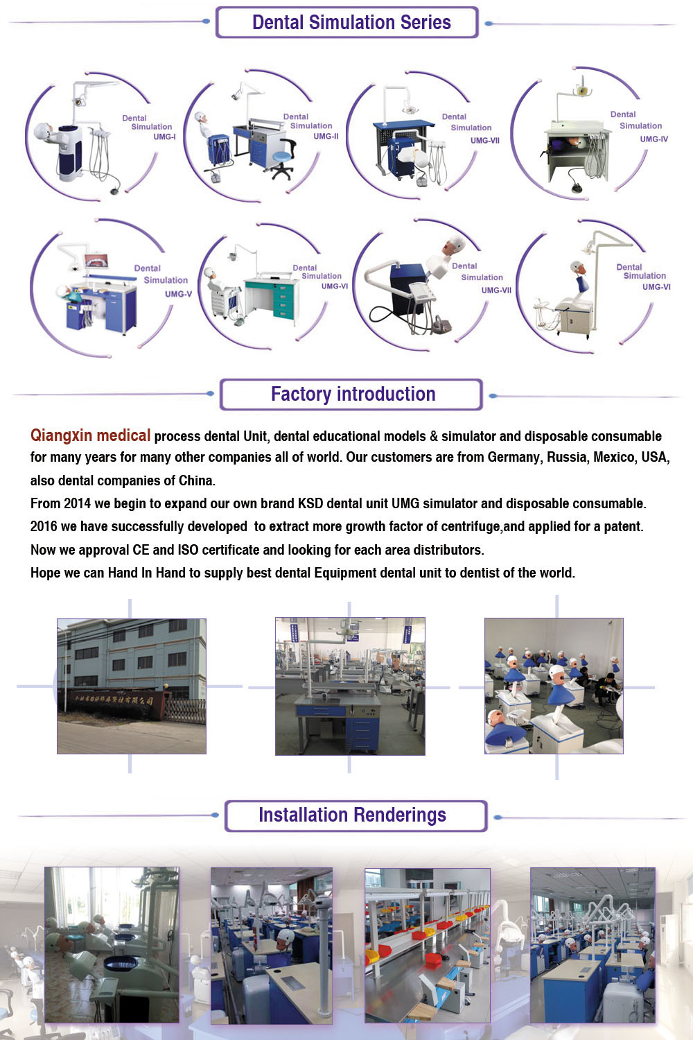 China Dental Supplies Dental Simulation System