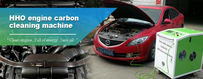 Hho Car Engine Carbon Cleaner with Oxy-Hydrogen Generator Machine