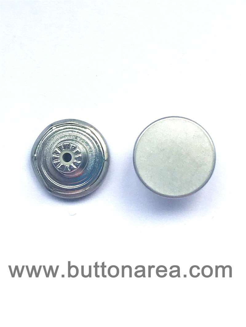 Metal Brass Button for Jeans with Screw Pin for Jeans Jacket