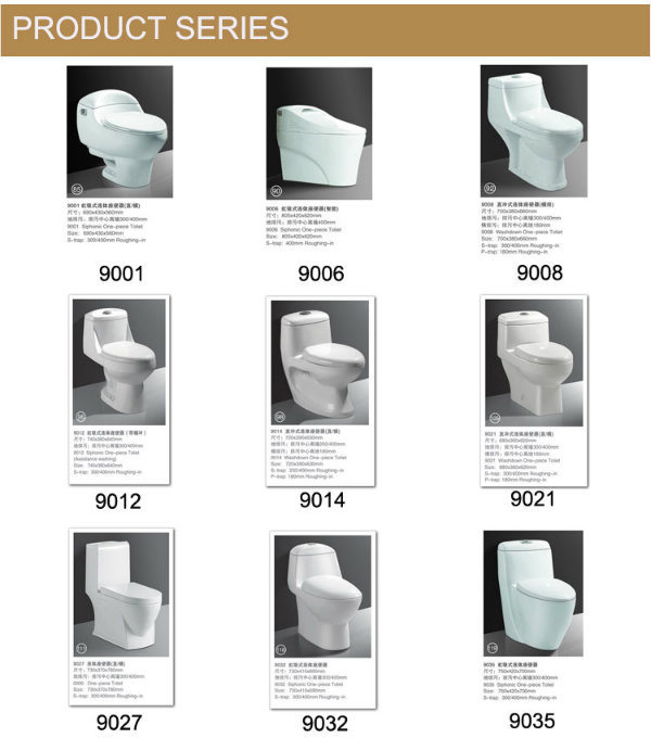 Building Material Bathroom Toilet Sanitary Ware (9021)