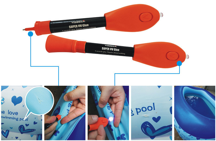 Visbella Easy Use 5 Second Fix UV Light Glue Pen