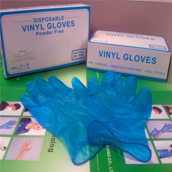 Medical Grade Examination Glove, Lightly Powdered Vinyl Glove