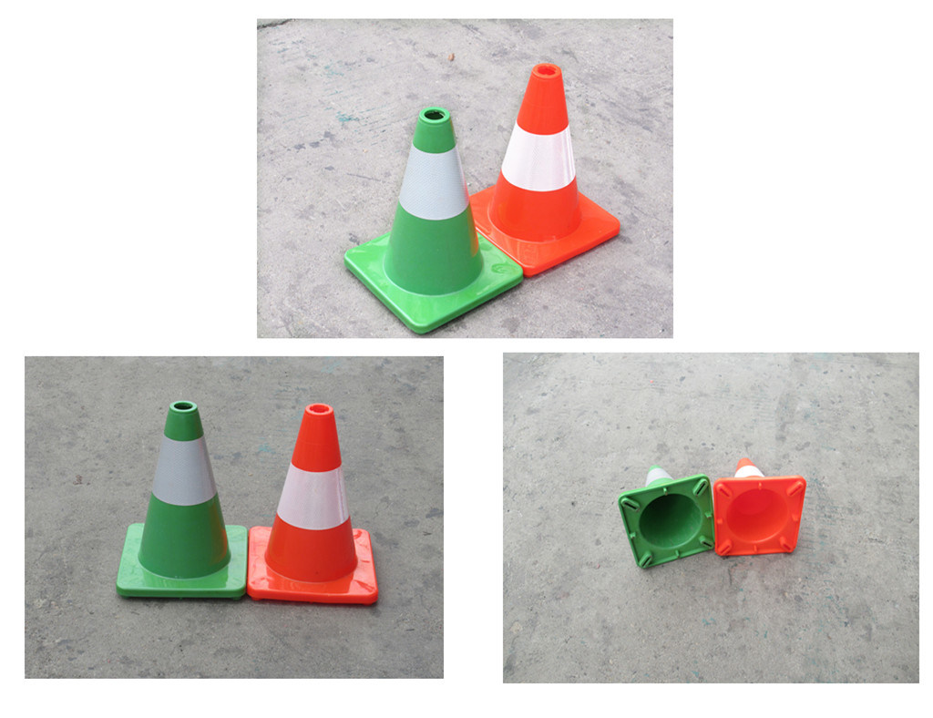 300mm Yellow PVC Traffic Cone for Road Safety