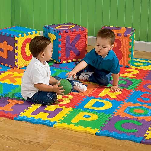 Non-Toxic EVA Interlocking Puzzle Mat Alphabet ABC Foam Tiles Underlayment Manufacture