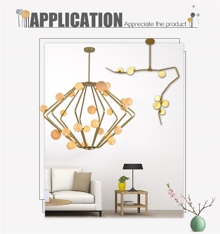 New Designs Interior Glass G9 Pendant Lamp Lighting