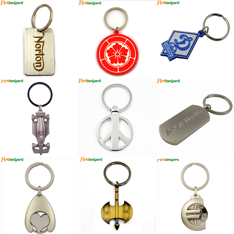 Promotional Gift with Custom Metal Key Chain