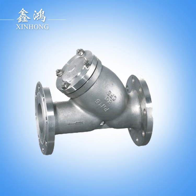 304 Stainless Steel Flanged Strainer Valve Dn20 Made in China