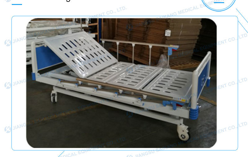 Used Manual Hospital Patient Sick Bed