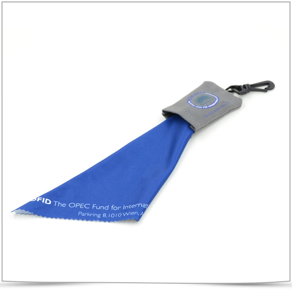 Microfiber Keychain Glasses Cleaning Cloth