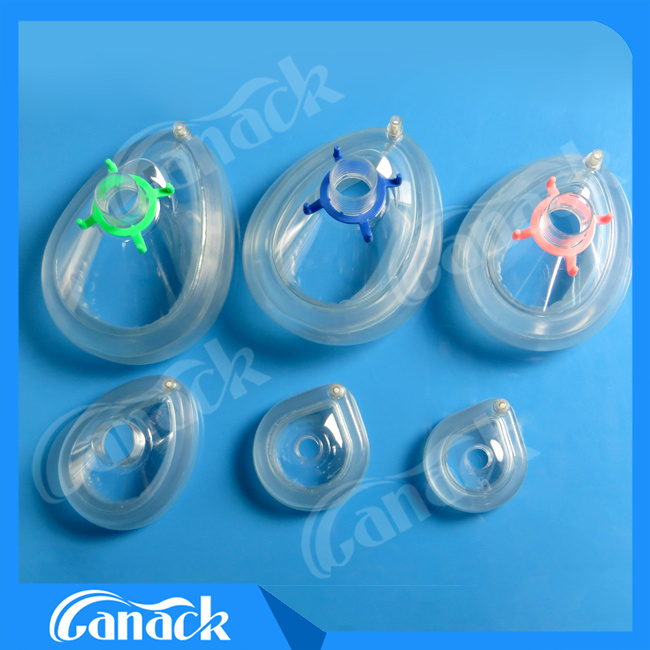 PVC Medical Disposable Anesthesia Mask with Ce. ISO