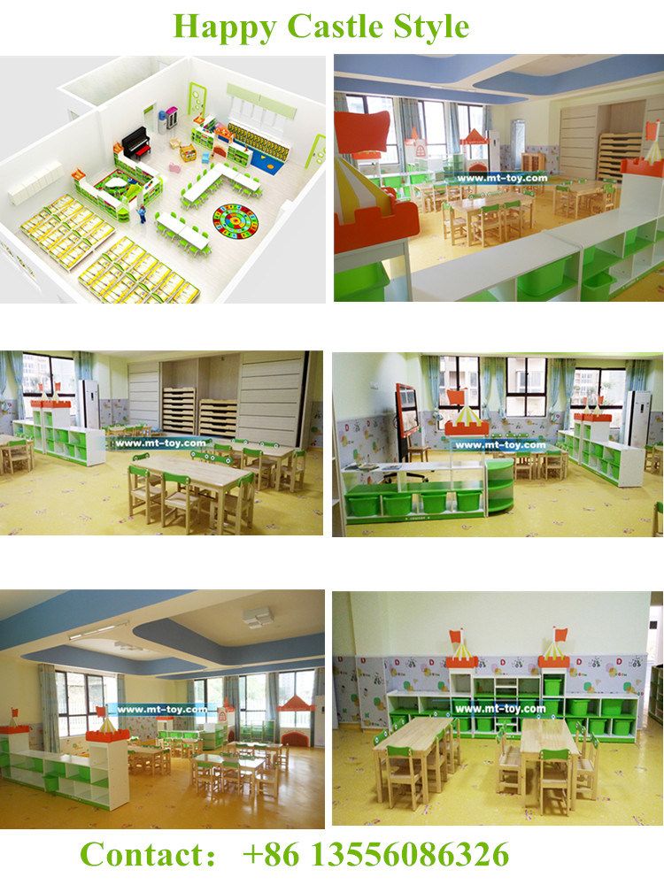 Mordren Preschool Kindergarten School Classroom Wooden Furniture for Sale