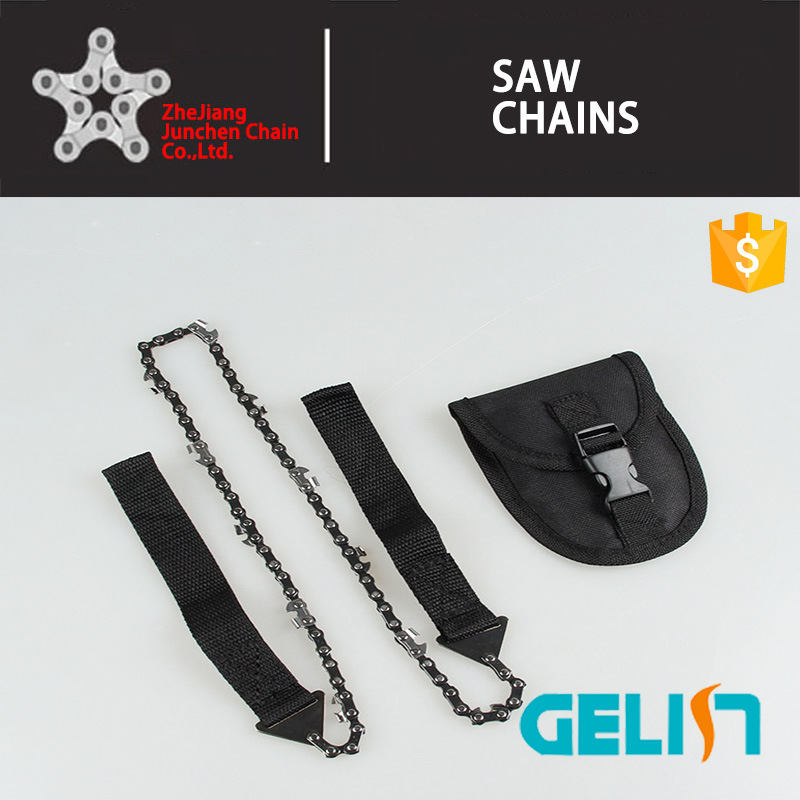 New Products Pocket Chain Saw Blades Survival Hand Chain Saw with More Cutting Teeth Great for Outdoor Camping