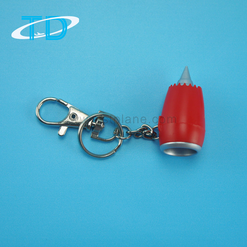 Airplane Engine Keychain for Business Gift