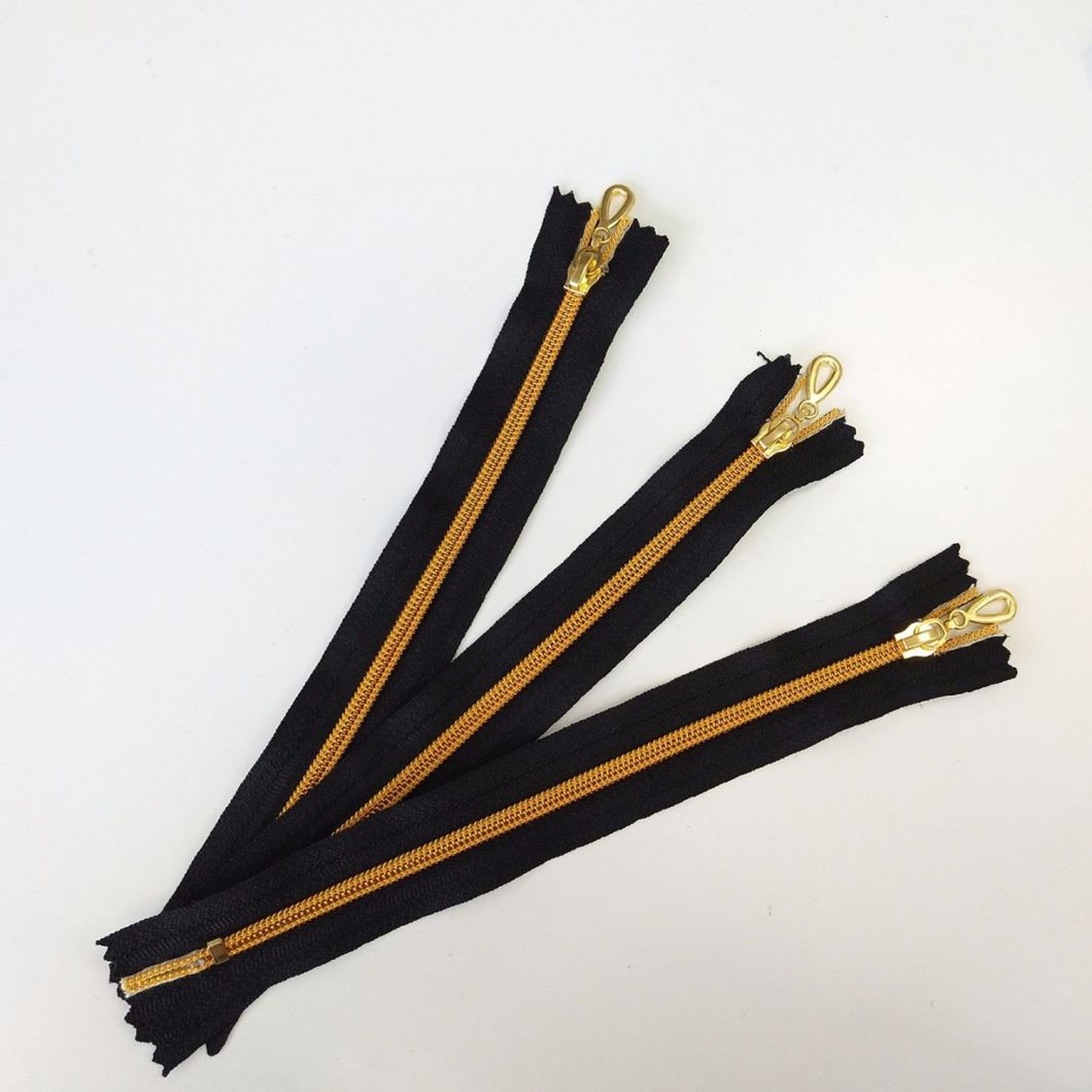 Free Sample Available Ningbo Golden Metal Zipper