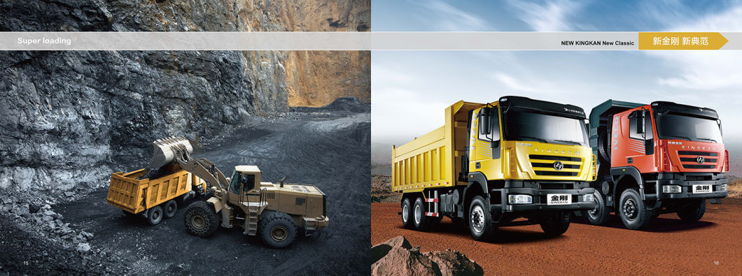 Iveco New Kingkan 6X4 25t-45t Mining Tipper Dump Truck