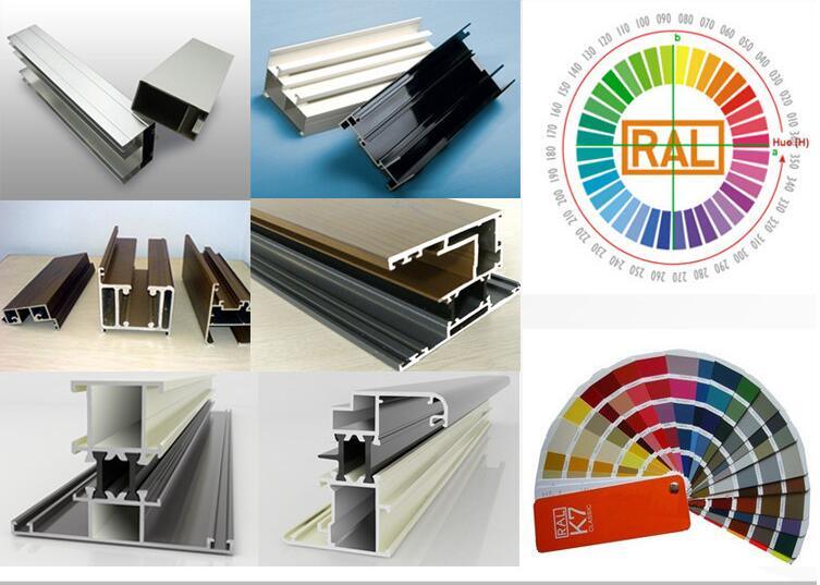 Aluminium Tube, Powdercoat, Anodize or Electrophresis Colorful