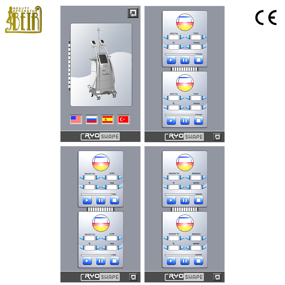 Cryolipolysis Freezing Body Coolscupting Slimming Machine