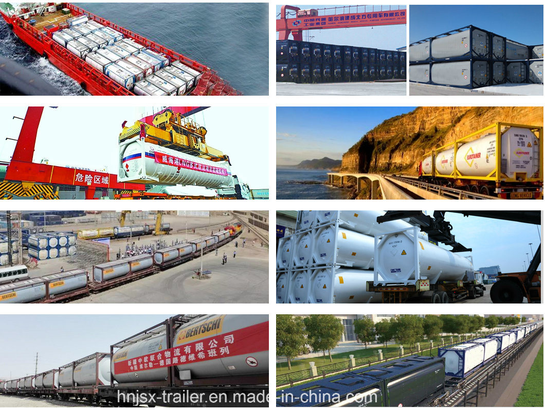 China Hf/Hydrofludric Acid Hci 32%/Caustic Soda Naoh 32%/Nacl/Naclo Used ISO Tank Container