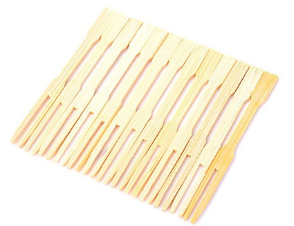 Nice Design Bamboo Material Fruit Forks