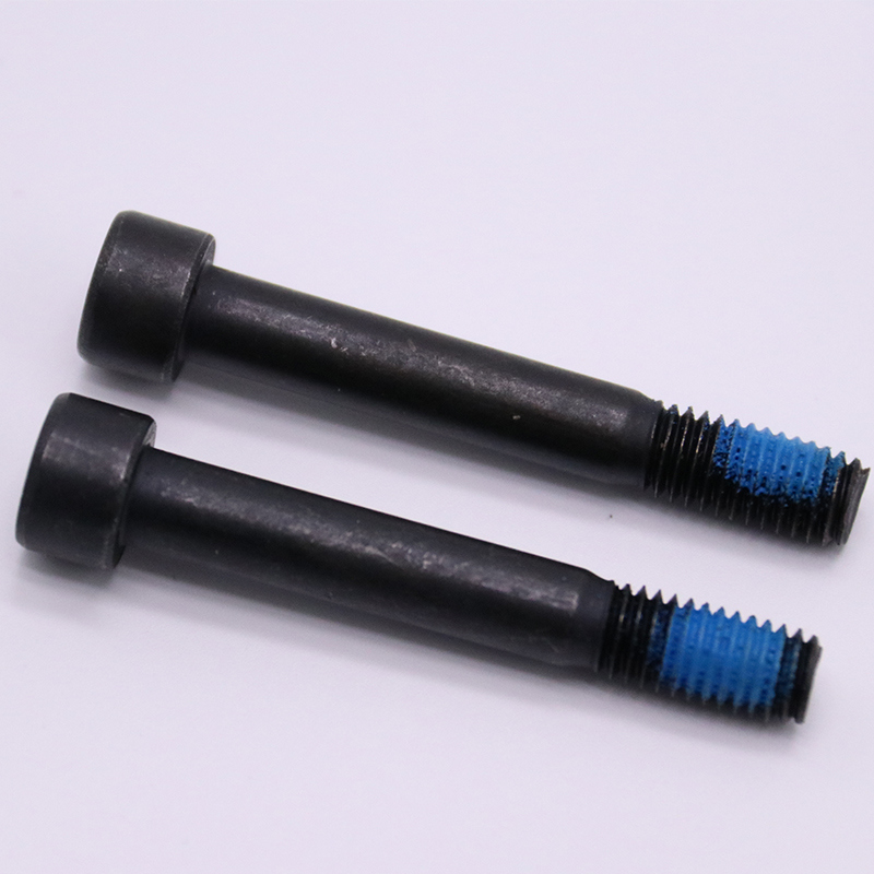 Factory Made Black Cap Head Carbon Steel Hex Screw Bolt