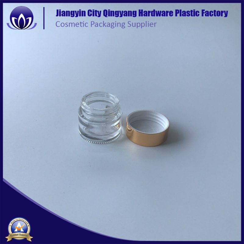 Wholesale Empty 20g Clear Glass Cream Jar for Cosmetic