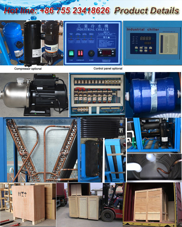 Air Cooled Process Chiller for Plastic Cast Film Machine