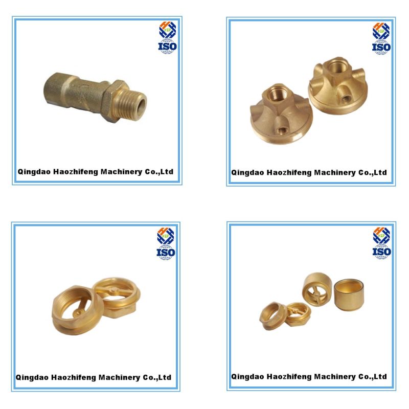 Anodize and Sand Blasting Brass Copper Pump Fitting